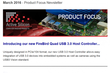 NEWSLETTER-Active-Silicon-new-USB3-host-controller-March-2016