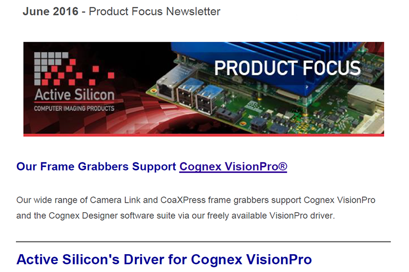 NEWS-Active-Silicon-Product-focus-support-for-cognex-visionpro-June-2016