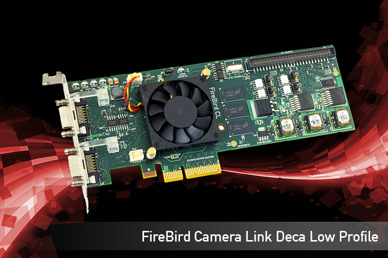 The new low profile Camera Link frame grabber from Active Silicon Active Silicon