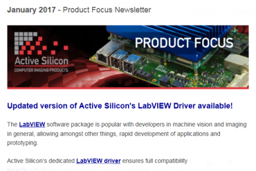 NEWSLETTER-Active-Silicon-support-for-Labview-with-dedicated-driver-January-2017