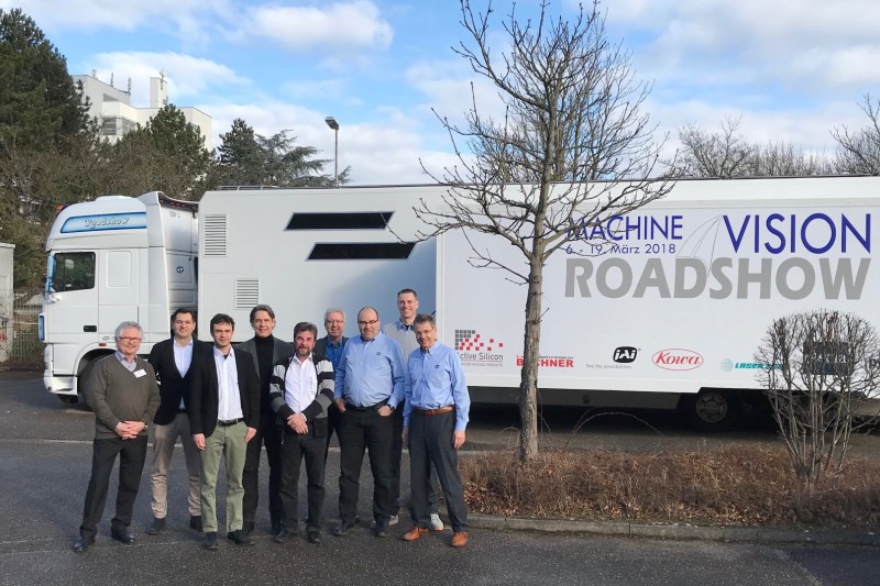 Visit us on the Machine Vision Roadshow 2018