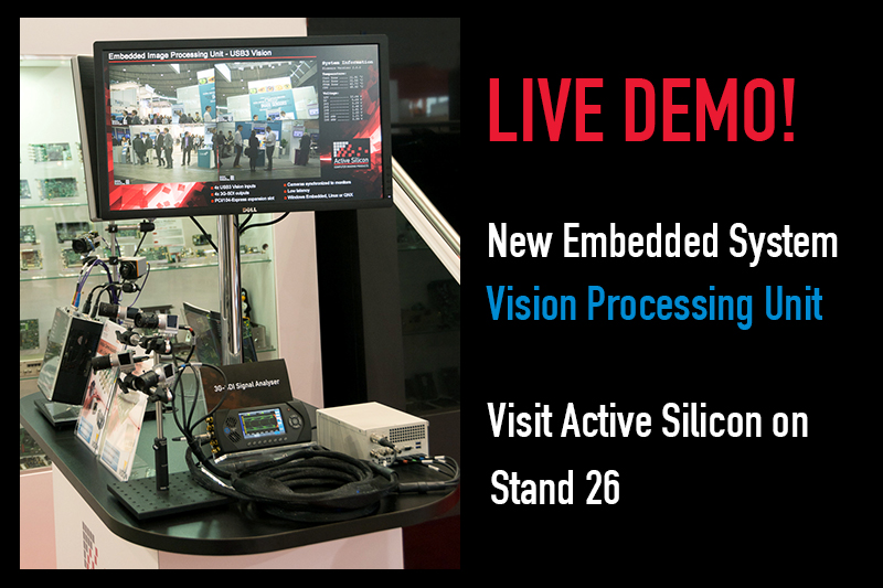 Active Silicon live demo at Embedded VISION Europe - VPU