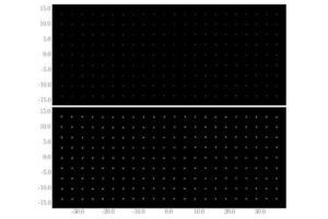 Mosaic of fitted PSFs to the data shown in one of the pictures in Figure 1