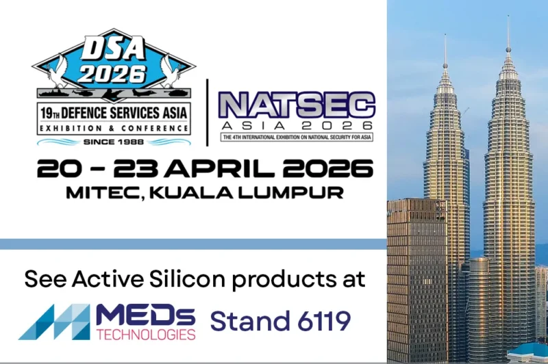 Announcement for the DSA (Defence Services Asia ) show