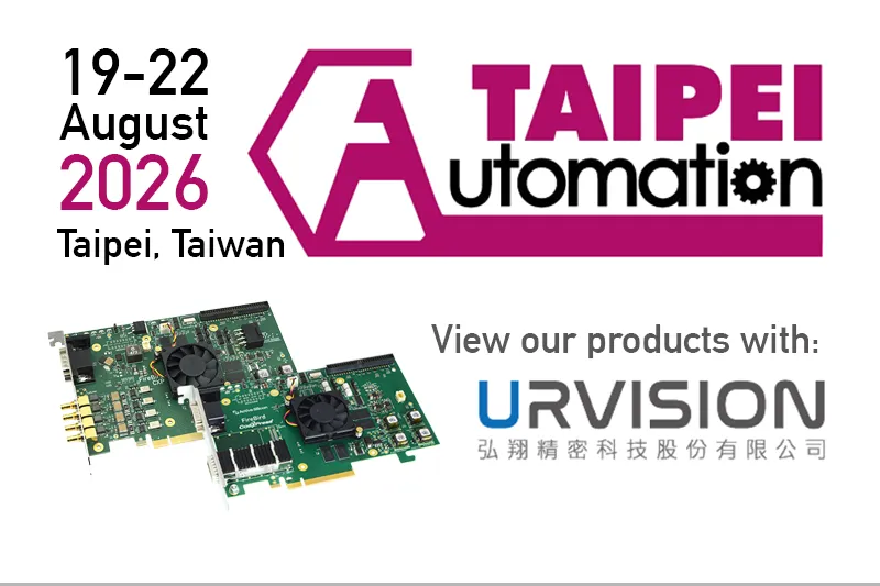 Announcement for the Automation Taipei show in August 2026