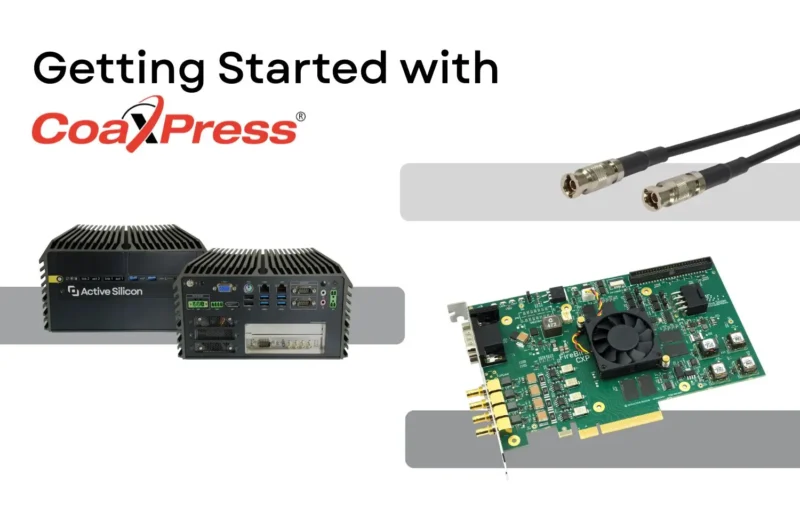 CoaXPress vision system components
