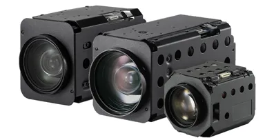 Harrier autofocus-zoom cameras with zoom options from 10x to 55x zoom