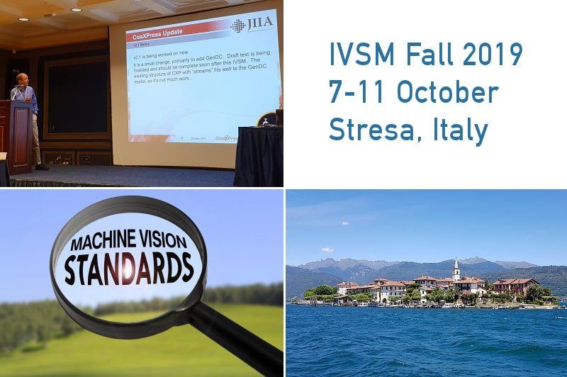 Images representing the International Machine Vision Standards meeting in Stresa, 7-11 October