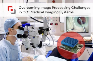 A medical professional using an imaging device