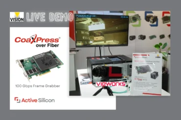 Active Silicon CoaXPress Over Fiber frame grabber at VISION