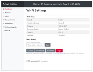 Harrier wireless IP cameras website