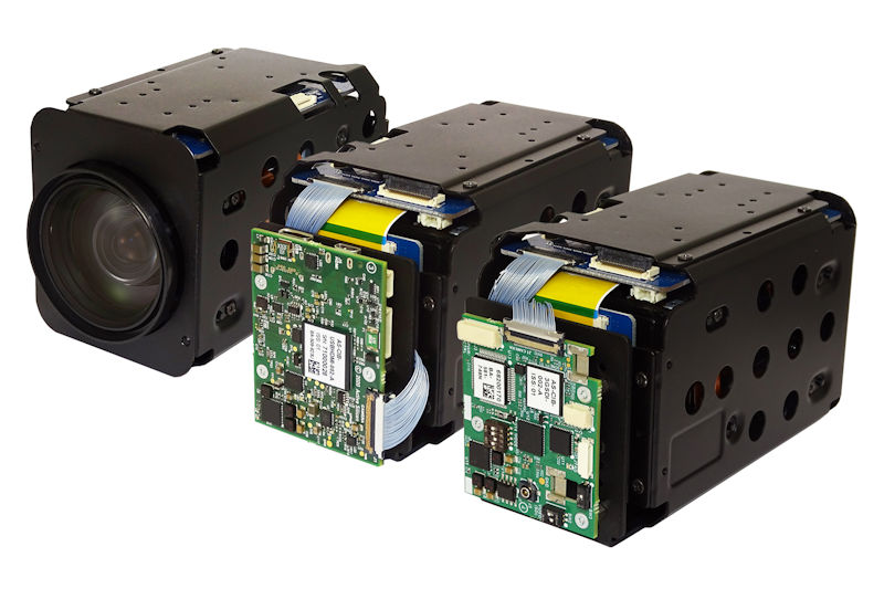 High performance autofocus-zoom cameras with powerful 40x optical zoom