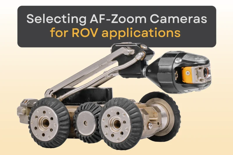 An rov with a camera visible