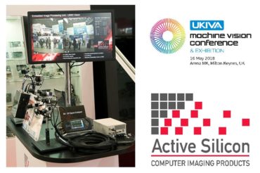 photo of embedded vision system running USB3 camera demo