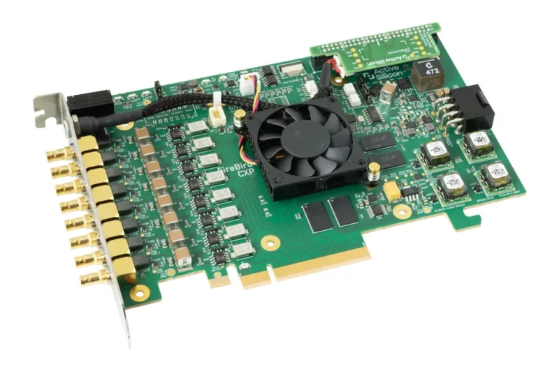 FireBird CoaXPress frame grabber 8xCXP12-3PE8 with front IO access