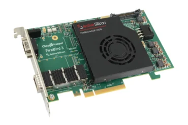 FireBird 1xCOF100G CoaXPress over Fiber frame grabber - product image