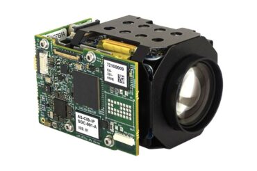 Product photo for the Harrier 10x AF-Zoom IP Camera with H.264 Ethernet video output