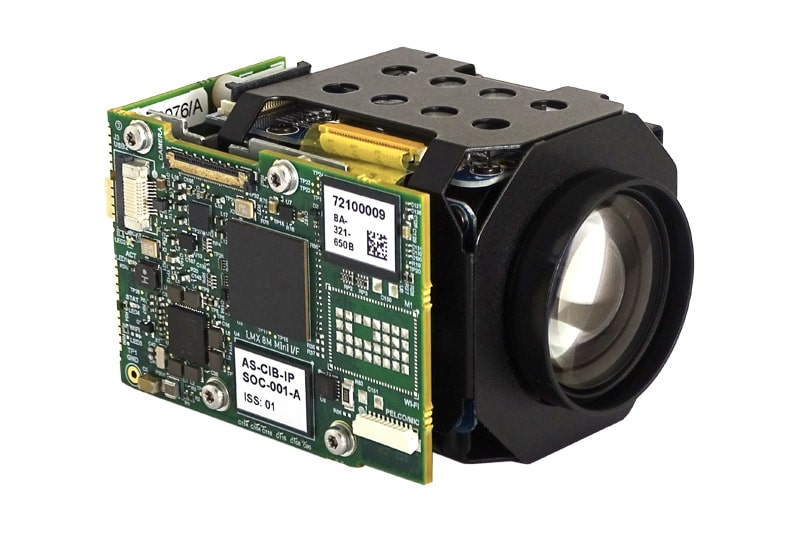 Product photo for the Harrier 10x AF-Zoom IP Camera with H.264 Ethernet video output