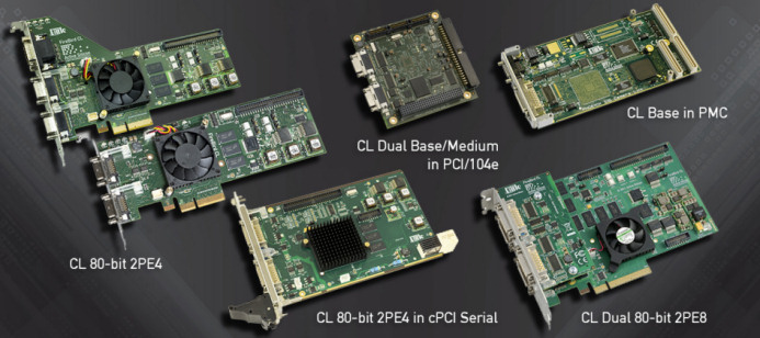 Active-Silicon-Camera-Link-frame-grabber-products PCI 104 2PE4 cPCI 2PE8