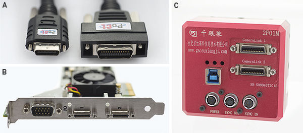 Camera-Link-frame-grabber-camera-and-cable-connectors-MDR-SDR-HDR