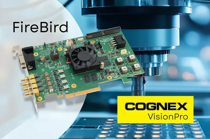 FireBird frame grabbers have support for Cognex VisionPro
