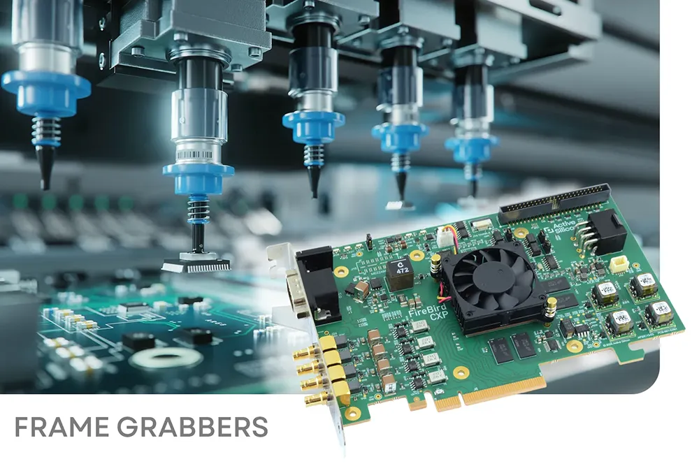 machine vision system and a frame grabber