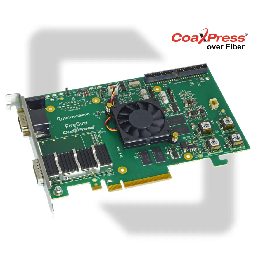 FireBird CoaXPress over Fiber Frame Grabber