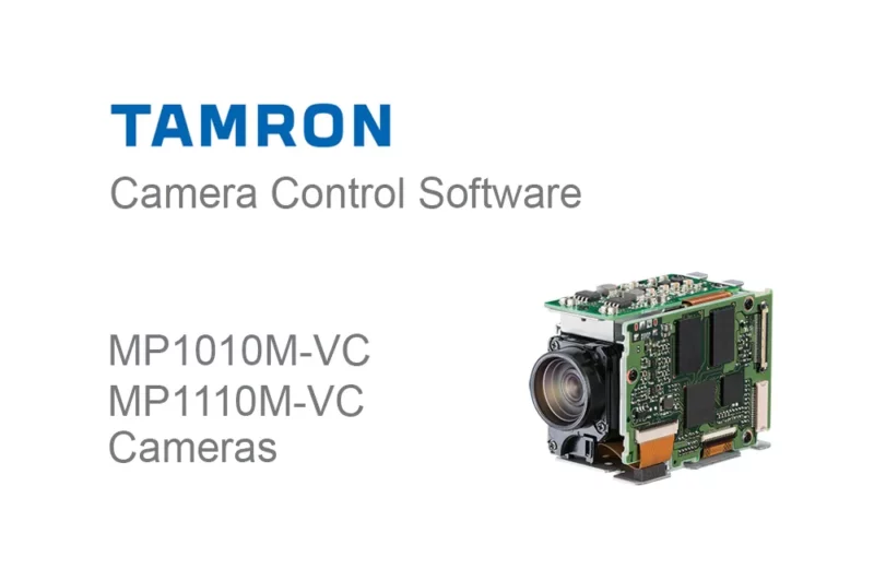 Tamron software with camera