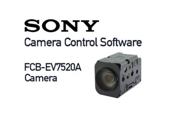 product image - Sony FCB-EV7520A camera control software