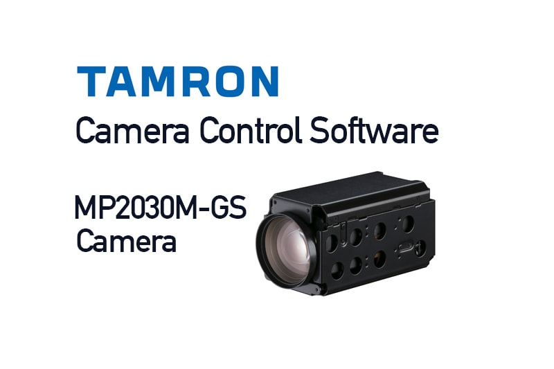 Image for Tamron MP2030M-GS Camera Control Software