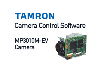 Image for Camera Control Software for Tamron MP3010M-EV cameras